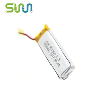 Batterie au lithium polymère SUM901860 3,7 V adaptée aux appareils de beauté, mini ventilateur 950 mAh