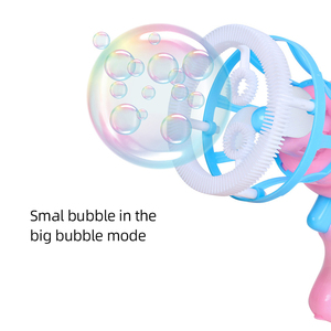 Ngoài Trời Mùa Hè Đồ Chơi 3 Trong 1 Cầm Tay Shooter Blower Xà Phòng Bong Bóng Máy Pistol Shooter Fan Bong Bóng Súng - Product Image 3