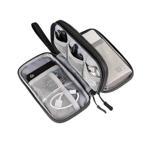 सभी-में-एक यात्रा केबल आयोजक तकनीक इलेक्ट्रॉनिक्स सामान पाउच बैग कॉर्ड चार्जर्स के लिए ईरफ़ोन