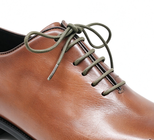 Chaussures habillées décontractées en cuir véritable Dreamy Stark Brogue, bout rond, à lacets, doublure en peau de porc, semelle extérieure en caoutchouc, pour le bureau, la carrière, les mariages et toutes occasions - Product Image 6