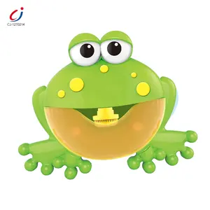 Chengji – jouets de baignoire pour enfants, savon en plastique, souffleur automatique de bain, machine à bulles grenouille