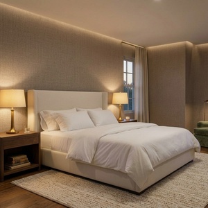 Wholesale High Quality 100% ES Fiber Microfiber <b>Fabric</b> Floral Pattern <b>Waterproof</b> Anti-Mildew Flame Retardant Upholstery Wall - Product Image 2