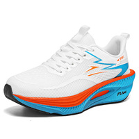 Zapatillas de Running Unisex de Tallas Grandes con Placa de Carbono, Entresuela de EVA, Parte Superior de Malla, Ultraligeras, Amortiguadoras y con Rebote (Tallas 40-45) Para Parejas