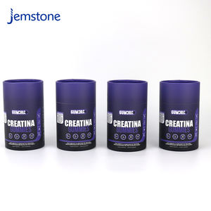 Caja de Embalaje de Cartón Ecológico para Cápsulas de Gomitas, Cilindro de Grado Alimenticio, Tubo de Papel de Aluminio para Dulces - Product Image 6