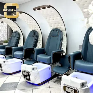 Prego pacote mesa pedicure spa com mesa manicure e massagem Air-Jet Lounge Pedicure Chair