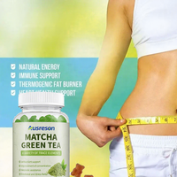 Complément Minceur Ausreson : Gommes au Thé Vert Matcha, Brûleur de Graisse, Vinaigre de Cidre de Pomme, Végétalien