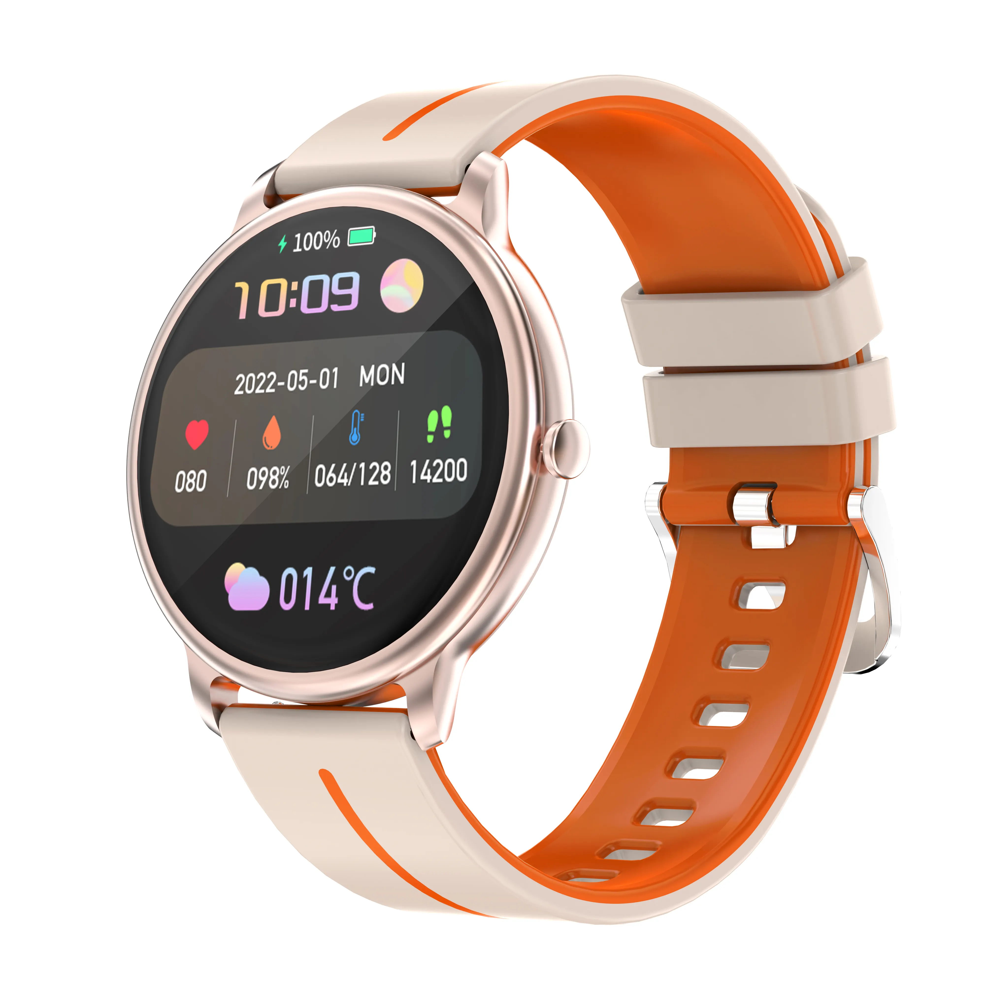 G98 สมาร์ทนาฬิการอบ 1.43 นิ้วAmoledหน้าจอสัมผัสBt Callปรับแต่งวอลล์เปเปอร์Heart Rateจริงสําหรับผู้ชายผู้หญิงG98 Smartwatch