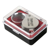 30x Folding Jewelry Geological Antique Appraisal Magnifying Glass Portable Mini Handheld Magnifying Glass