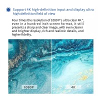 Projecteur laser 4K haute luminosité pour les entreprises, l'éducation et les grands espaces, mise au point manuelle, 4K, 6000-6500 lumens, protection des yeux, VSU620
