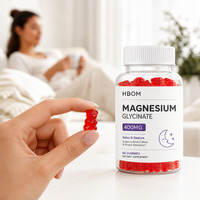 Gummies de glycinate de magnésium OEM 400 mg – Supplément de magnésium chélaté à absorption élevée pour le sommeil, la relaxation musculaire et la récupération – 60 unités