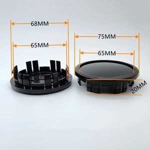 <span class=keywords><strong>Tapacubos</strong></span> de 75 mm de diámetro exterior, material ABS, negro electrochapado, estilo nuevo, para <span class=keywords><strong>Mercedes</strong></span>-<span class=keywords><strong>Benz</strong></span> - Product Image 6