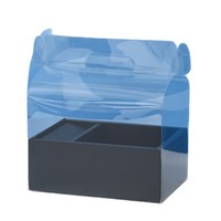 Boîtes à gâteaux transparentes avec poignées en forme de cœur, boîtes cadeaux pour la Saint-Valentin, boîtes pour produits de boulangerie et desserts