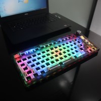 Kits de clavier mécanique en aluminium Ancreu GK75 DIY 2023, clavier miniature programmable