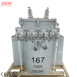 Yawei ngoài trời ba giai đoạn bước xuống mặt đất gắn GM phân phối biến áp 250kva 10KV - Product Image 1