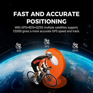 COOSPO CS300 Ciclocomputador GPS de 2.6 Pulgadas, Velocímetro/Odómetro Inalámbrico BLE ANT+, Altímetro, Sincronización con APP Strava, Resistente al Agua IPX7, 40 Horas de Duración - Product Image 4