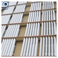 Lame de perforeuse en Aluminium Offre Spéciale avec revêtement en poudre, Section de lame de perforeuse en Aluminium d'appartement, profils en Aluminium pour volet