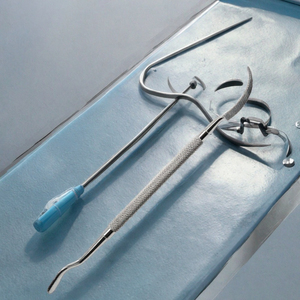 C-type Stainless Steel <b>Drill</b> <b>Guide</b> Sight Knee Ligament Shoulder Femoral Tibia Aimer Guider with Lock Catch By Blush Surgical - Product Image 3