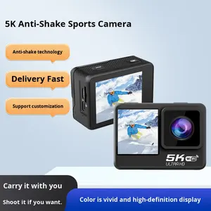Cámara Deportiva Transfronteriza <span class=keywords><strong>HD</strong></span> 5K Ultra <span class=keywords><strong>HD</strong></span> Antivibración con Pantalla Dual, Tarjeta de Memoria TF, Mini Grabadora de Conducción, Buceo y Actividades al Aire Libre - Product Image 5