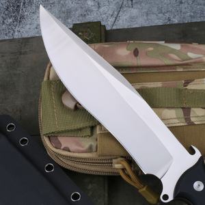 Cuchillo de Combate Recto de Acero Inoxidable de Alta Calidad Night Devil, Mango G10, Personalizable, OEM, para Supervivencia al Aire Libre, Camping, Bolsillo, EDC - Product Image 3