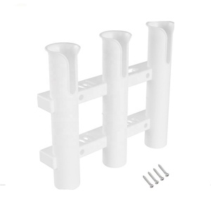 Supports muraux pour 3 cannes à pêche Tubes Liens Supports pour cannes à pêche - Product Image 5