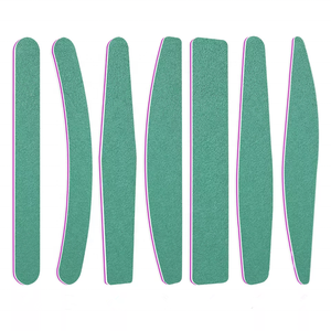 <span class=keywords><strong>Lima</strong></span> de <span class=keywords><strong>uñas</strong></span> verde lavable 7 "Jumbo Diamond Straight Banana Half Moon 80/100/150/180/240 <span class=keywords><strong>Lima</strong></span> de <span class=keywords><strong>uñas</strong></span> de grano fino medio extra gruesa - Product Image 4