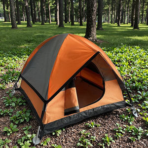 خيمة تخييم محمولة أوتوماتيكية للاستخدام الداخلي/الخارجي، مقاومة للماء، مصنوعة من مادة أكسفورد، بيت للكلاب/القطط مع نمط حيواني صلب، معبأة في صندوق - Product Image 5