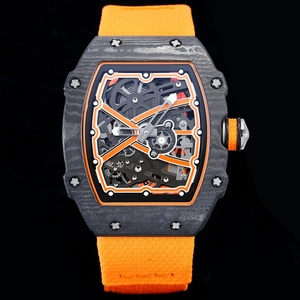 Montre mécanique automatique haut de gamme pour homme, légère, style sport, avec mouvement squelette, en fibre de carbone et nylon - Product Image 2