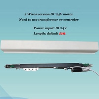 Abridor eléctrico de ventana corredera DC24V, controlador de ventana corredera, operadores de Marco deslizante de ventanas de aluminio, abridor automático de ventana