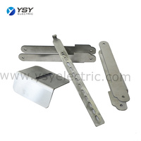 Support d'étagère pliable en acier inoxydable AISI 316, clip de plaque en laiton et acier inoxydable sur mesure, vente en gros