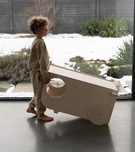 <span class=keywords><strong>Tour</strong></span> d'apprentissage Montessori 3 en 1 pour tout-petits, pour la cuisine, <span class=keywords><strong>tour</strong></span> d'aide réglable multifonction en bois avec roulettes - Product Image 2