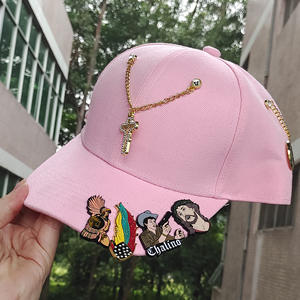 Promosi kualitas tinggi kerajinan kartun Tuhan logam halus Enamel Pin klip topi Meksiko - Product Image 1