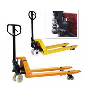 Fornecimento Direto da Fábrica Zhong Sheng, Carrinho de Palete Manual com Capacidade de Carga de 3000kg, Rodas de Nylon, Altura da Garfo Ajustável de 85-195mm - Product Image 6