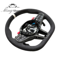 Volant M Performance compatible avec BMW E90 E91 E92 E93 E70 E71 E72 E53 E89 E86 E84 E83 E85 E93 E81 E87 E82 E88 E60 Alacantara