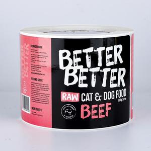 Étiquettes personnalisées écologiques réutilisables et imperméables pour aliments pour animaux de compagnie, autocollants imprimés adhésifs pour emballages de friandises pour chiens et chats, pour sacs et pochettes - Product Image 2