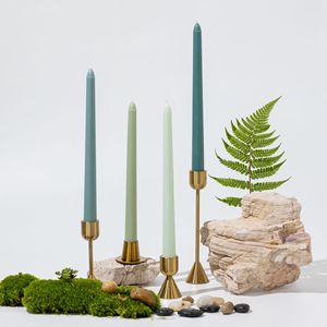 10-inch dài que nón đầy màu sắc Sáp parafin trụ cột nến không khói và cho đám cưới tiệc sinh nhật Giáng sinh - Product Image 2