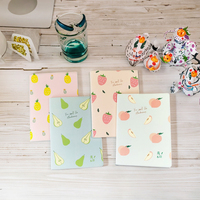 Fabrieksgroothandel Hoge Kwaliteit Ecologisch Dagboek Notitieboek Cartoon Fruit Serie Schattig Geprint Notitieboek 2637