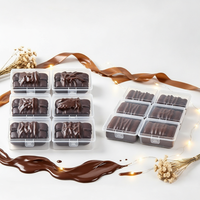 Jouet anti-stress en PVC en forme de macaron, bonbon moelleux au chocolat croustillant, en forme d'arc-en-ciel, fait main, le plus vendu