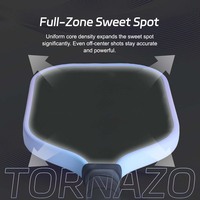 Pro 4 FitSpark Edgeless Honeycomb Core 16mm, Anillo de Potencia Portátil de Doble Zona, Textura de Fibra de Carbono Ranurada en 3D, Aprobado por la USAPA