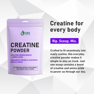 Aminoácidos en Polvo con Creatina Monohidrato, Etiqueta Personalizada, con Tirosina y Fenilalanina, Suplemento para Mejorar la Salud Cerebral y Aumentar la Energía - Product Image 3
