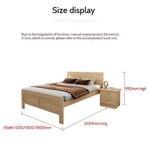 Bilido lit personnalisé <span class=keywords><strong>chambre</strong></span> lit en bois massif 1.5 m mobilier <span class=keywords><strong>d</strong></span>'appartement lit simple <span class=keywords><strong>pas</strong></span> <span class=keywords><strong>cher</strong></span> auberge hôtel <span class=keywords><strong>chambre</strong></span> standard - Product Image 5