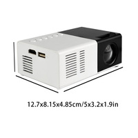 Meilleure vente J9 mini poche home cinéma projecteur à courte focale