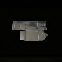 Boîte d'emballage en plastique PET pliable, recyclable, imprimée, en gros d'usine, en stock pour cadeaux