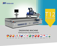 YOUHAO Meilleur prix 1325 ATC CNC Fraiseuse avec changeur d'outils automatique