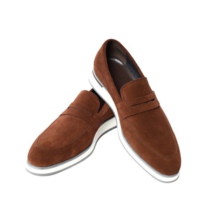 Men's suede leather British business <b>shoes</b>, fashionable and retro casual <b>shoes</b>, one-piece Oxford <b>shoes</b> - Product Image 5