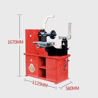 Machine de réparation de façonnage de moyeu de roue automatique anneau en acier allié d'aluminium avec couteau machine de correction de moyeu de roue automatique avec tour