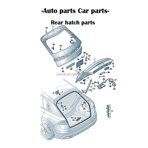 <span class=keywords><strong>Prix</strong></span> usine haute qualité ID4 pièces de rechange accessoires de voiture pièces automobiles pour VW ID3 ID6 ID4 CROZZ AUDI BENZ BMW toyota VW partie de carrosserie - Product Image 5