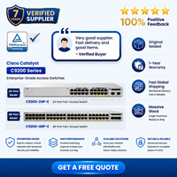Commutateur réseau géré empilable Catalyst 9200 à 24 ports avec QoS et SNMP, capacité de 128 Gbps, C9200-24T-A