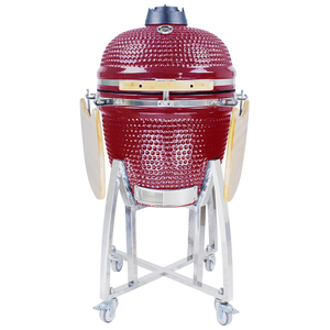 SEB <span class=keywords><strong>KAMADO</strong></span> 21 pulgadas Rojo X Grande Joe Cerámica Carbón Barbacoa Asadores Argentina <span class=keywords><strong>Kamado</strong></span> Barbacoa Parrillas - Product Image 1