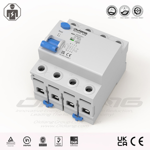 <span class=keywords><strong>Disjoncteur</strong></span> différentiel 4P 30mA 380V 10kA 63A <span class=keywords><strong>Type</strong></span> <span class=keywords><strong>AC</strong></span> <span class=keywords><strong>a</strong></span> RCCB IEC61008 UKCA Électromagnétique Électronique - Product Image 2