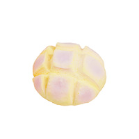 Jouet en PU à rebond lent, 17 cm, réaliste, style alimentaire, grand pain ananas, toucher doux et collant, grand pain moelleux, emballé individuellement